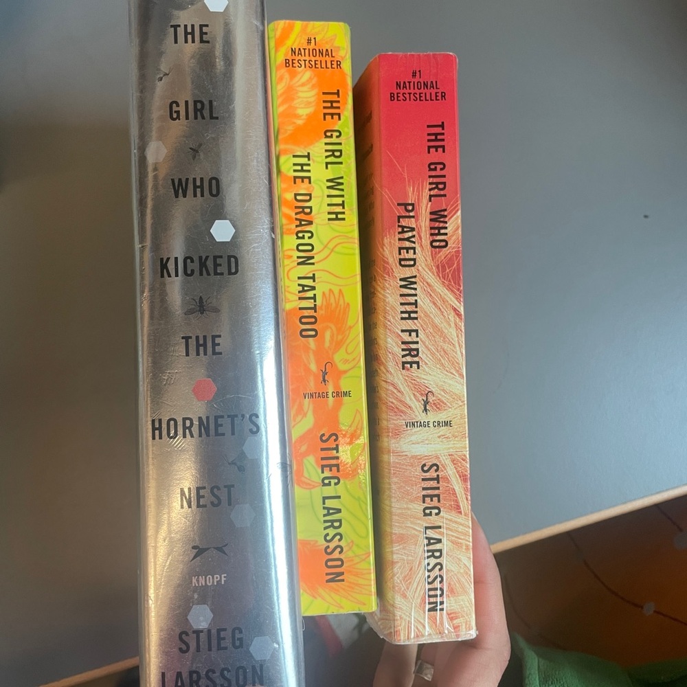 Stieg Larsson Book Trilogy - The Girl Series